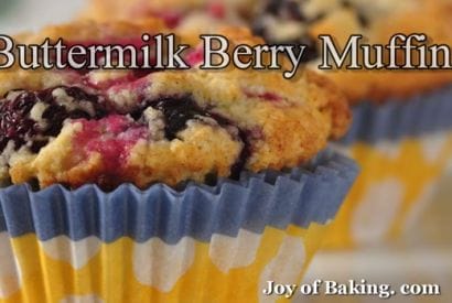 Thumbnail for A Really Great Muffin Recipe ..Buttermilk Berry Muffins