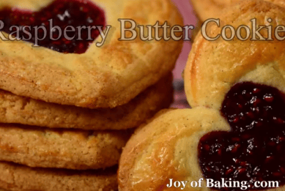 Thumbnail for Tasty Raspberry Butter Cookies