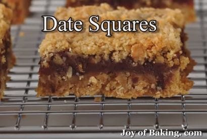 Thumbnail for Delicious Date Squares Recipe