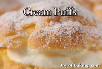 Thumbnail for A Delicious Afternoon Tea Treat ..Cream Puffs