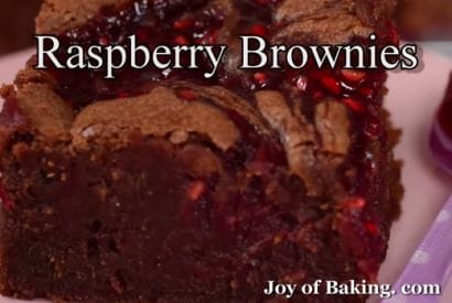 Thumbnail for The Fab Chocolate Brownie But With A Twist …Raspberry Brownies