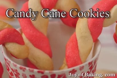 Thumbnail for Yummy Candy Cane Cookies Recipe