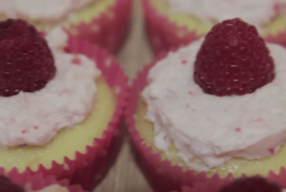 Thumbnail for Yummy Raspberry Maple Fairy Cake Recipe By CherrylanesCupcakes