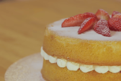 Thumbnail for A Mary Berry’s Victoria Sponge Cake Recipe By InTheKitchenWithKate