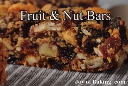 Thumbnail for A Fab Fruit and Nut Bars Recipe