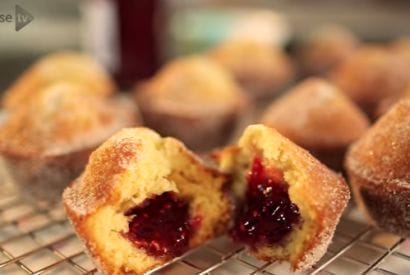 Thumbnail for A Raspberry Doughnut Muffin Recipe By Silvana Franco