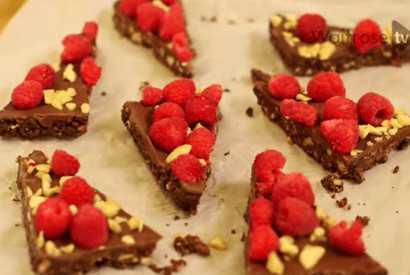 Thumbnail for A Delicious Simple No-Cook Chocolate Raspberry Biscuit Cake By Rich Harris