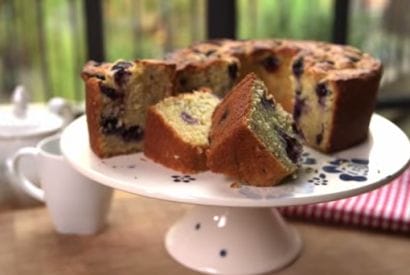 Thumbnail for A Lemon and Blueberry Cake Recipe