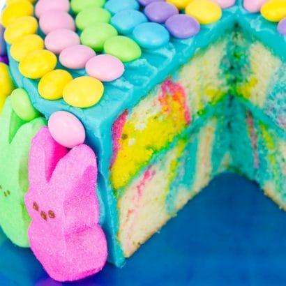Marbled Easter Cake