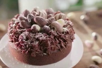 Thumbnail for Easter Nest Indulgent Chocolate Cake Recipe Using Stork
