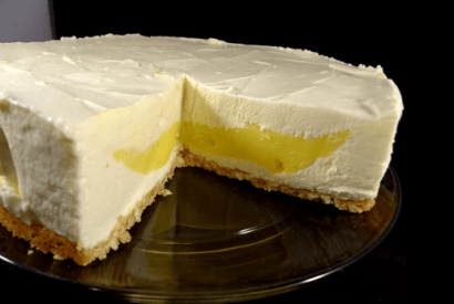 Thumbnail for A Creamy Dreamy Surprise For This Lemon Cheesecake