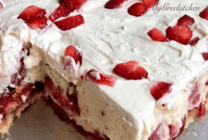 Thumbnail for Strawberry Shortcake Recipe Lasagna Dessert .. No Bake