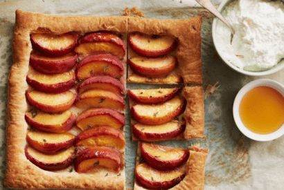 Thumbnail for Amazing Peach Tart With Honey And Thyme