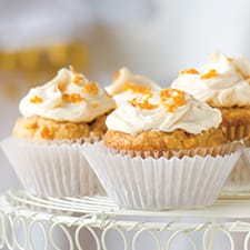 Thumbnail for Wonderful Looking Clementine Vegan Cupcakes