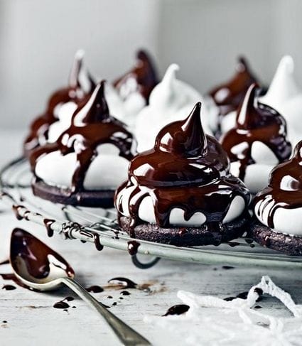 Wonderful Mint Chocolate Teacakes