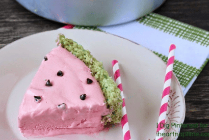 Thumbnail for This Is One Of Those Unusual  Dessert Recipes ..A Creamy Cool Watermelon Dessert