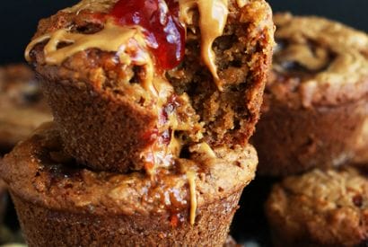 Thumbnail for Peanut Butter Jelly Time Is Here With These Muffins That Are Vegan And Gluten Free