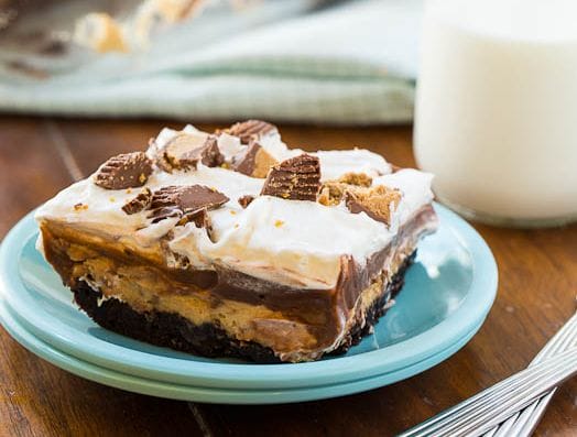 One Of Those Wonderful Dessert Recipes Is This Chocolate Peanut Butter Layer Dessert