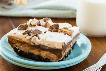 Thumbnail for One Of Those Wonderful Dessert Recipes Is This Chocolate Peanut Butter Layer Dessert