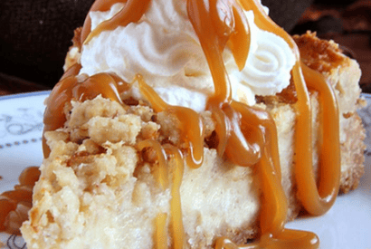 Thumbnail for A Caramel Apple Crisp Dessert,This Is One Of Those Yummy Cheesecake Recipes