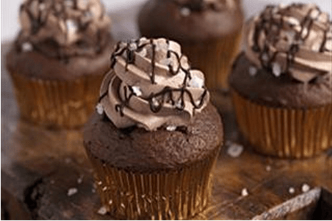 A Delightful Chocolate Cupcake Recipe Are These Chocolate Salted-Caramel Variety