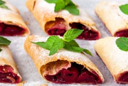 Thumbnail for A Great Strudel Recipe Is This Delicious Cherry Variety