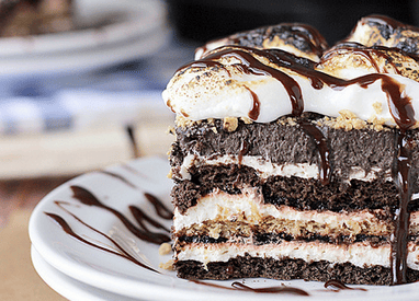 Thumbnail for Looking For One Of Those Great Summer Desserts ,Well Here Is A S’mores Lasagna