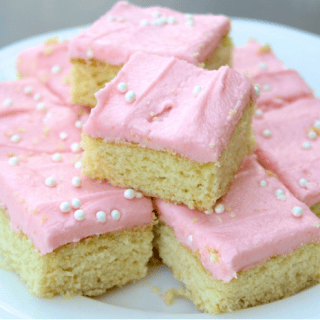 A Really Wonderful Sugar Cookie Recipe Are These Soft Sugar Cookie Bars with Buttercream Icing