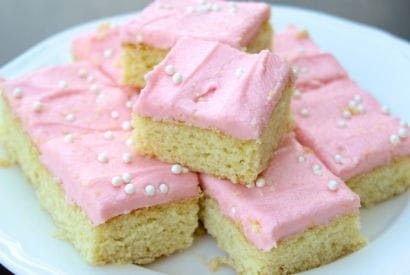 Thumbnail for A Really Wonderful Sugar Cookie Recipe Are These Soft Sugar Cookie Bars with Buttercream Icing