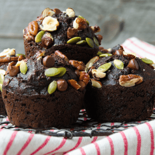 Fantastic Muffin Recipe ..Whole Wheat Chocolate Beet Muffins