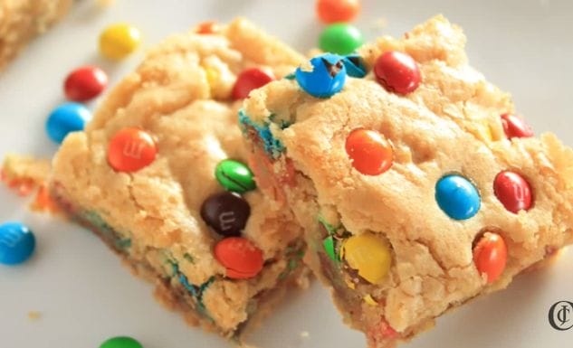 Wonderful Homemade Cake Recipes Are These M&M Blondies