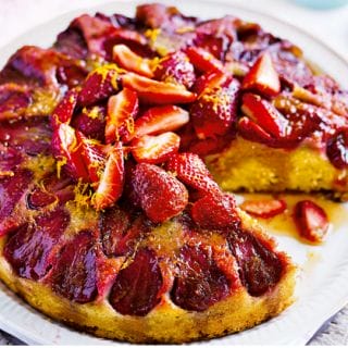 A Fantastic Strawberry Upside Down Cake Recipe