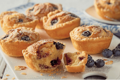 Thumbnail for Love Our Dessert Recipes Here For You, Blueberry and Blackcurrant Mini Bakewell Tarts