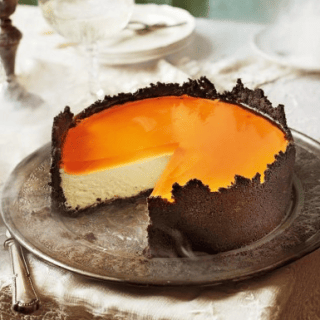 The Best Cheesecake Recipe Ever,This Orange cheesecake With Oreo Crust And Aperol Spritz