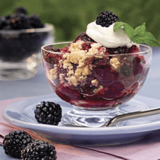 A Wonderfully Easy Blackberry Cobbler