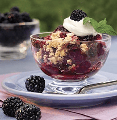 A Wonderfully Easy Blackberry Cobbler