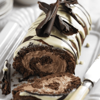 Wow! Triple Chocolate Roulade Is One Of Those Amazing Chocolate Desserts To Try