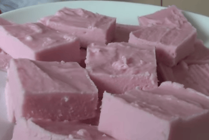 Thumbnail for Amazing Strawberry Fudge Recipe… So Easy To Make As There Are Just 2 Ingredients Needed