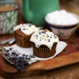 Delightful Looking Butternut Squash Muffins With A Frosty Top