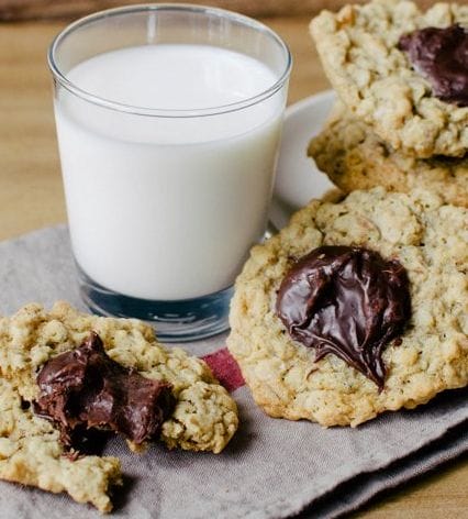 So Yummy Looking Fudge & Walnut Oatmeal Cookies
