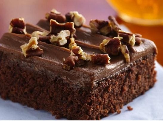 Wonderful Homemade Brownies With That Magic Ingredient Cola