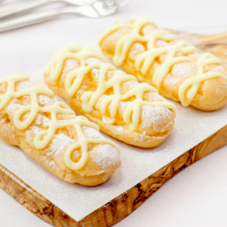 A Delightful Choux Pastry Recipe For These Yummy Lemon Eclairs