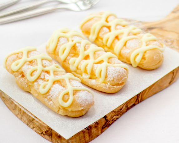 A Delightful Choux Pastry Recipe For These Yummy Lemon Eclairs