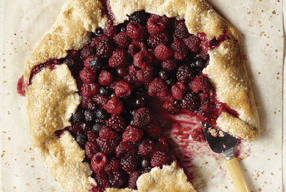 Thumbnail for A Wonderful Three-Berry Rustic Tart To Make