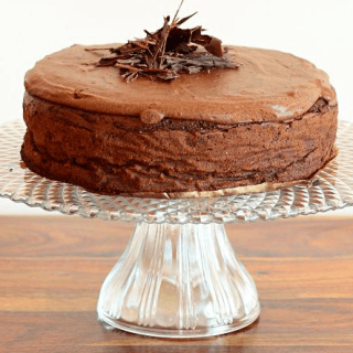 A Divine Double Chocolate Mousse Cake That Is Diabetic Friendly
