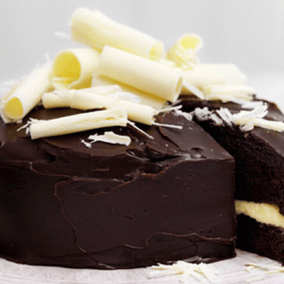 A Really Delightful Double Chocolate Fudge Cake Recipe