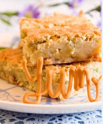 White Chocolate Brownies With Apricots & Pistachios ..So Delicious