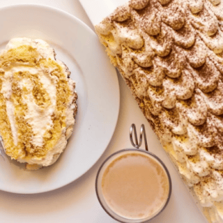 What A wonderful Classic Easy To Make Tiramisu Cake Roll Recipe