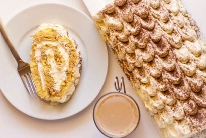 Thumbnail for What A wonderful Classic Easy To Make Tiramisu Cake Roll Recipe
