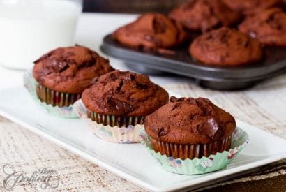 Thumbnail for What Delightful Double Chocolate Chip Muffins To Bake